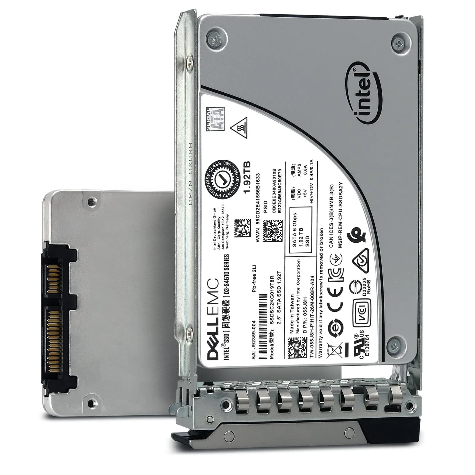 Dell Solid-State-Disk, 1.92 TB, внутренний, 2.5" (6.4 cm) (400-BDQS)