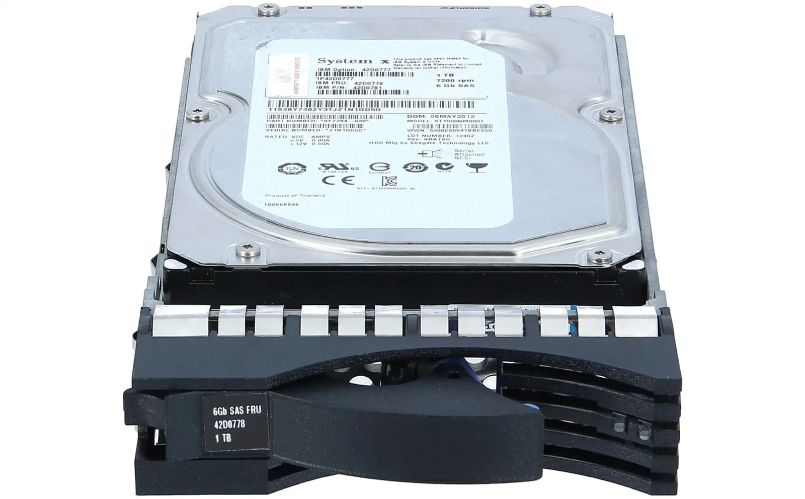 IBM 1TB 7.2K 6GBS SAS NL 3.5 HDD (42D0777)