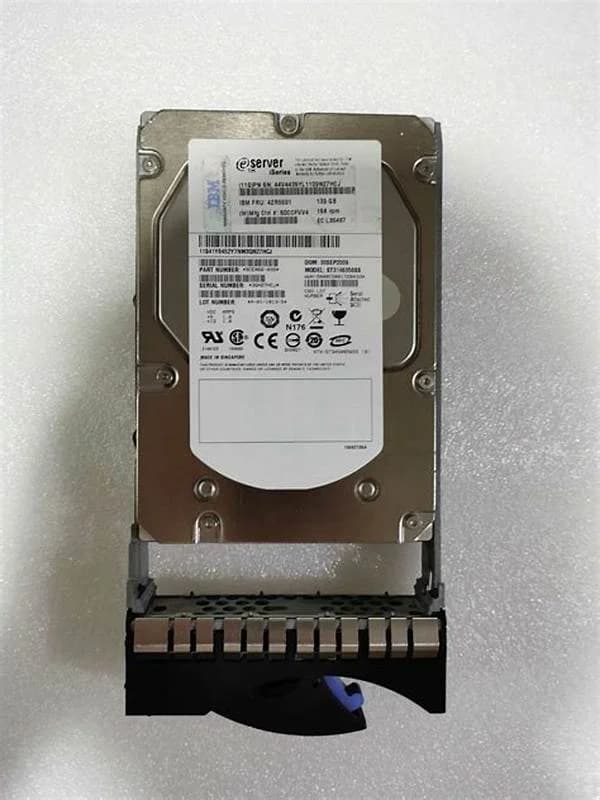 IBM 139.5GB 15K SAS 3.5 INCH HDD (44V4435)