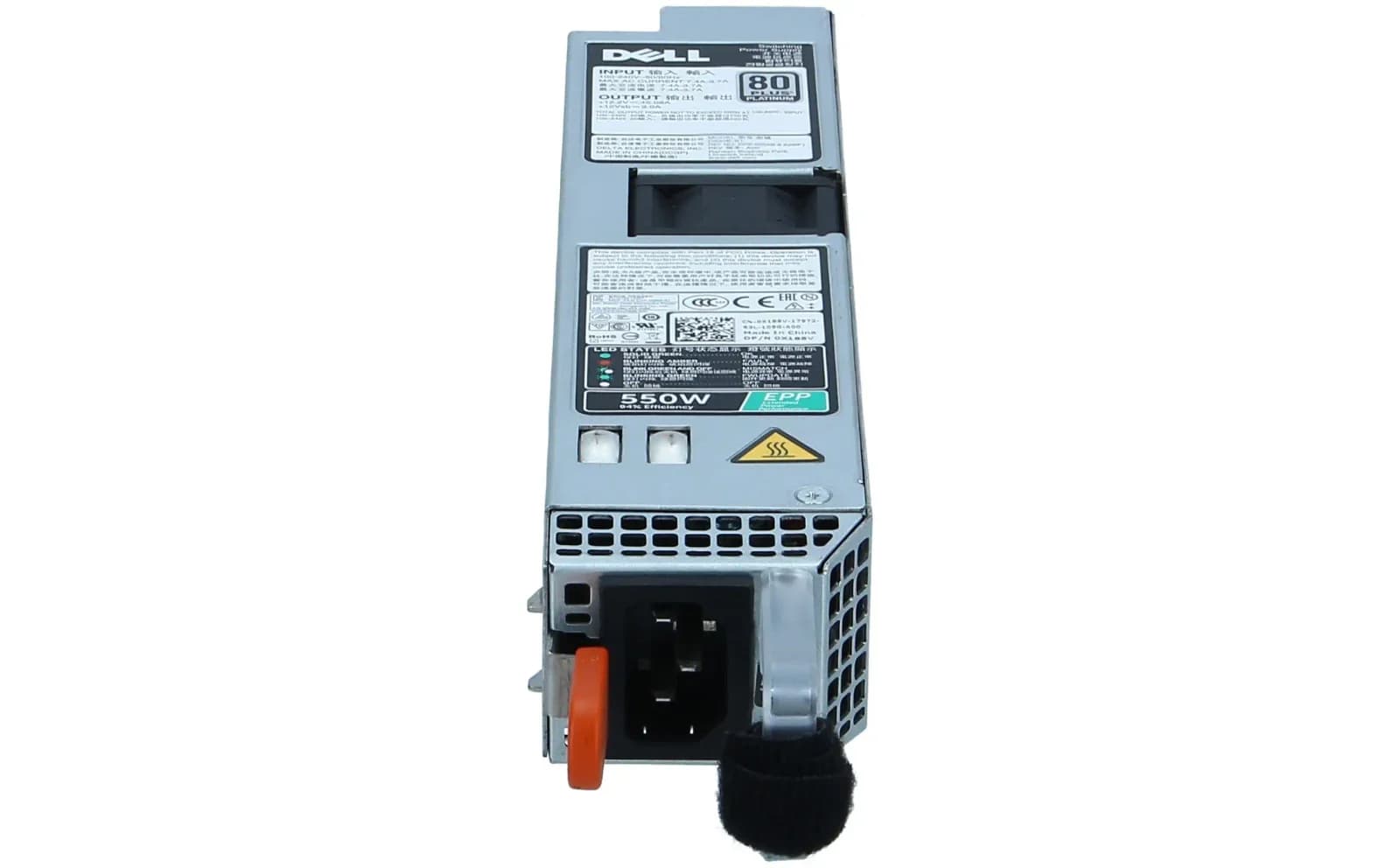 DELL qida bloku Hot-Plug (Plug-In-модуль), 550 Watt, üçün PowerEdge R330, R340, R430 (550 Watt) (450-AEKP)
