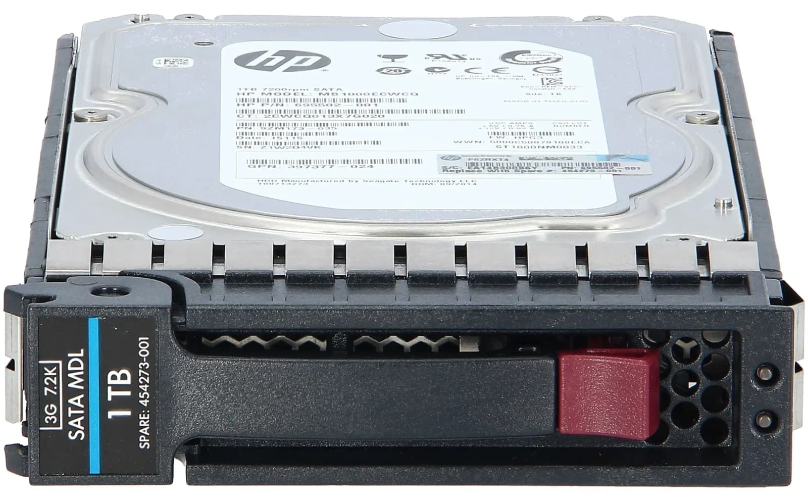 HP 1 TB SATA 3Gb/s Midline (MDL) Жёсткий диск Hot Plug ilə 1, 3,5 (7.200 U/Min.) (454146-B21)