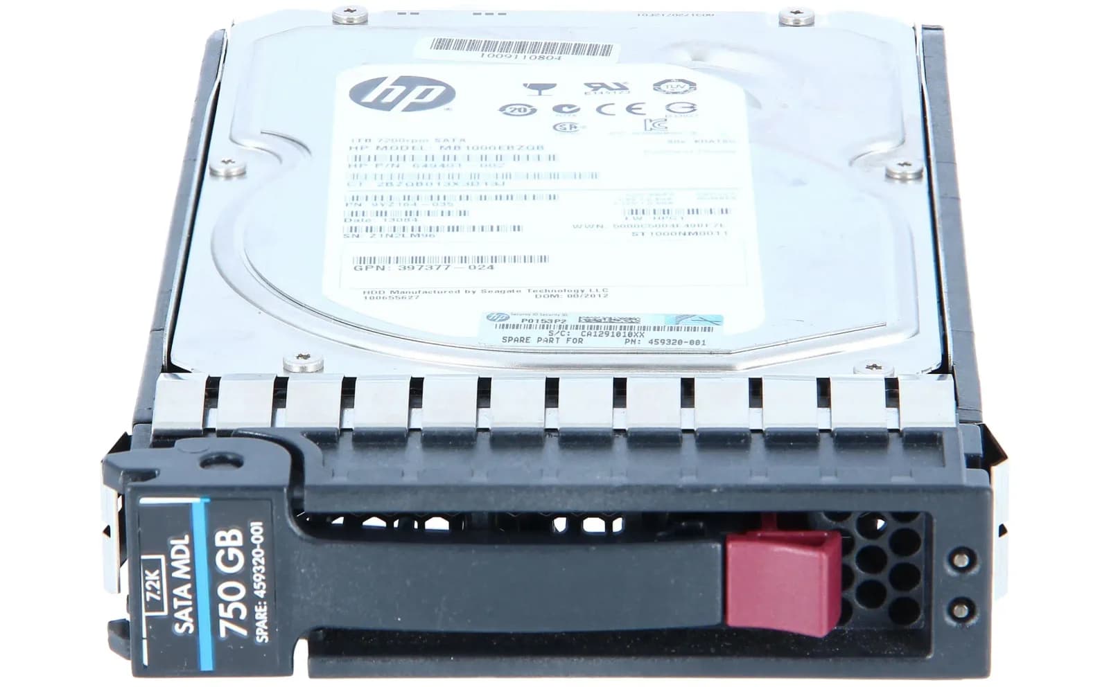 HPE HP 750 GB 3G 7.2K 3.5 inch SATA MDL HDD (459320-001)