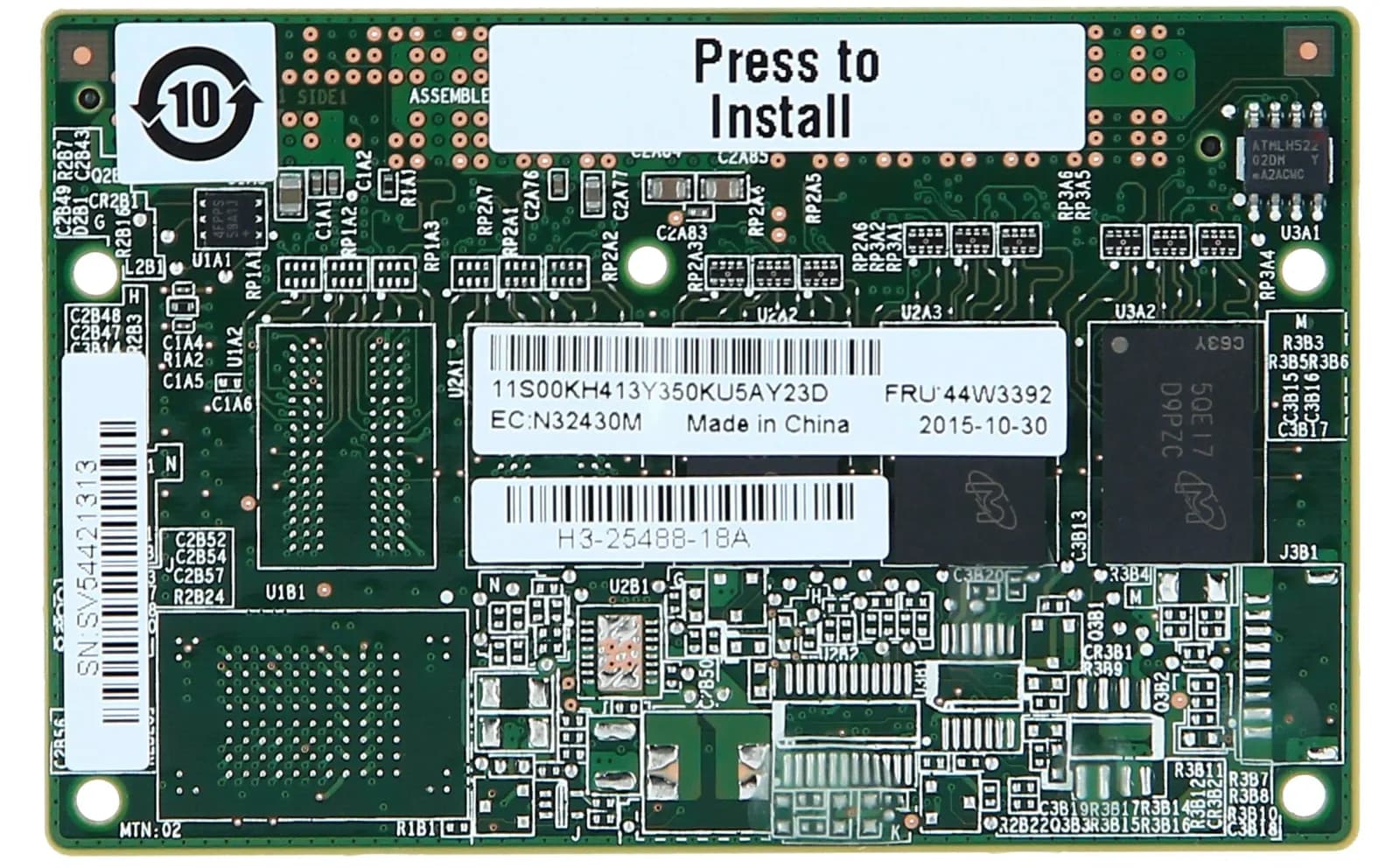 IBM ServeRAID M5200 Series 1GB Cache/RAID 5 (47C8656)