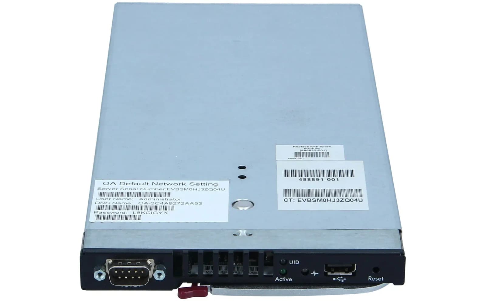 HPE BLc3000, interfeys kartı, USB 2.0 (488100-B21)