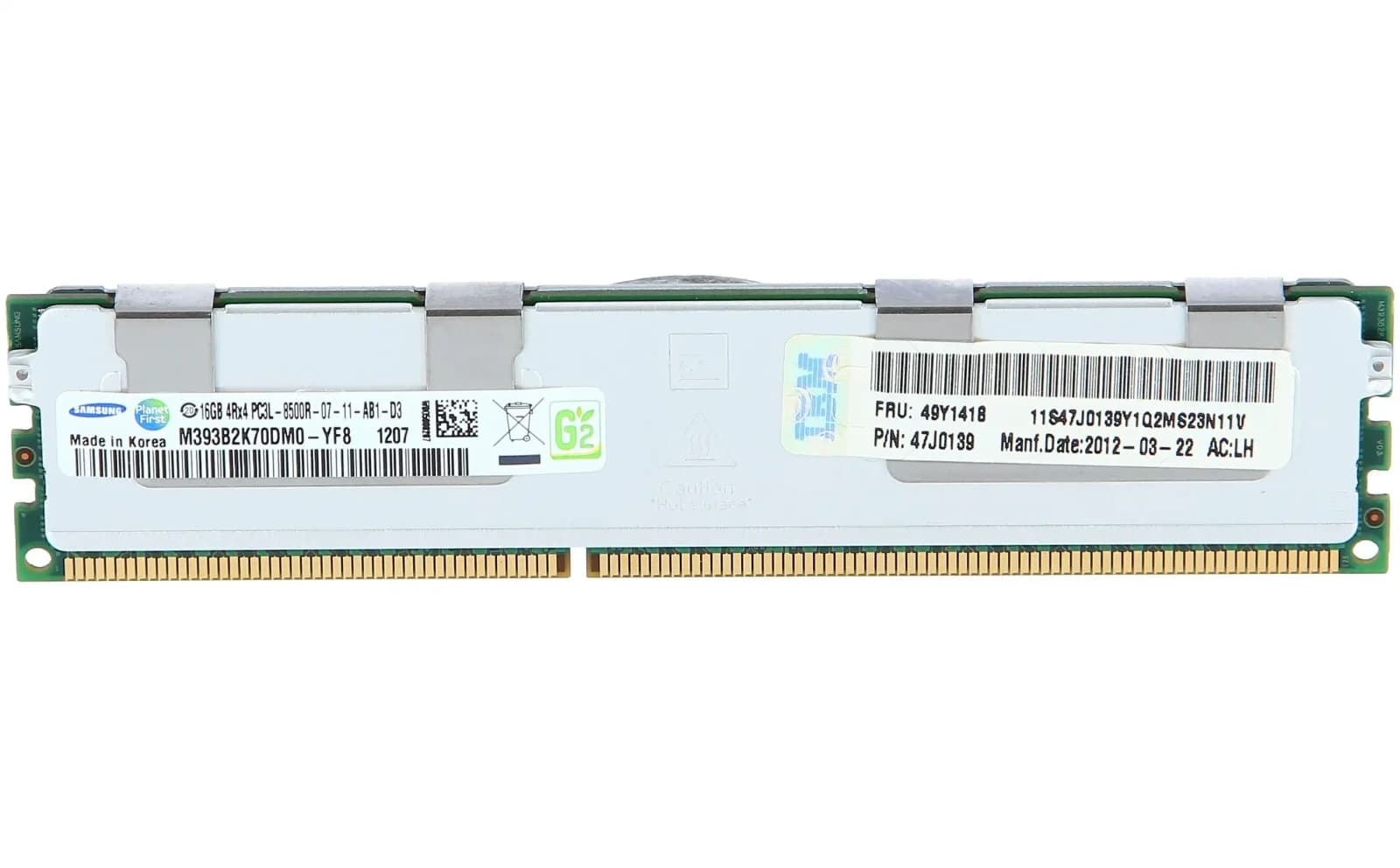 IBM Lenovo DDR3L, 16 GB, DIMM 240-PIN Low Profile (49Y1400)