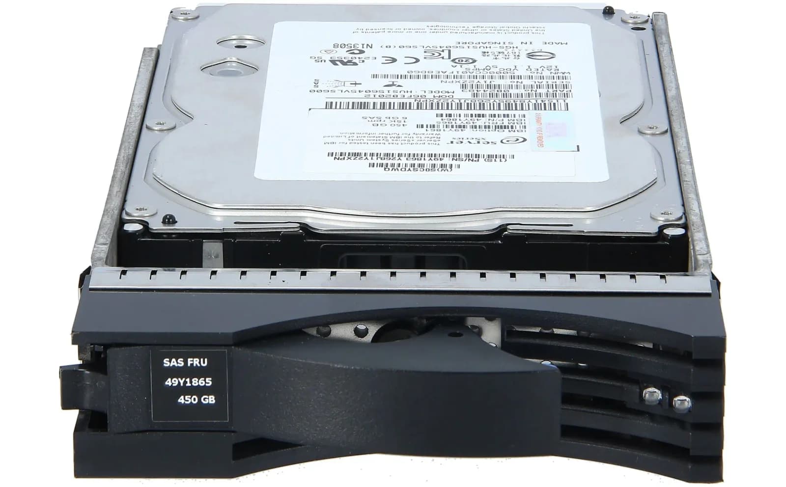 IBM FC 5105, 450 GB 15,000 rpm 6 Gb SAS 3.5-inch Disk Drive (49Y1865)