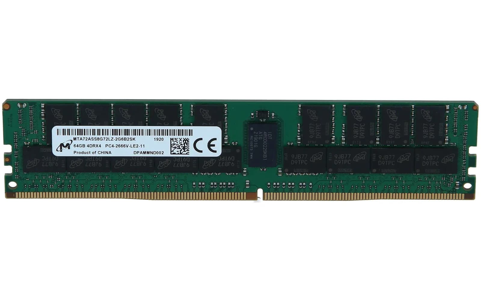 Dell 4JMGM, 64 GB, 1 x 64 GB, DDR4, 2666 MHz (4JMGM)