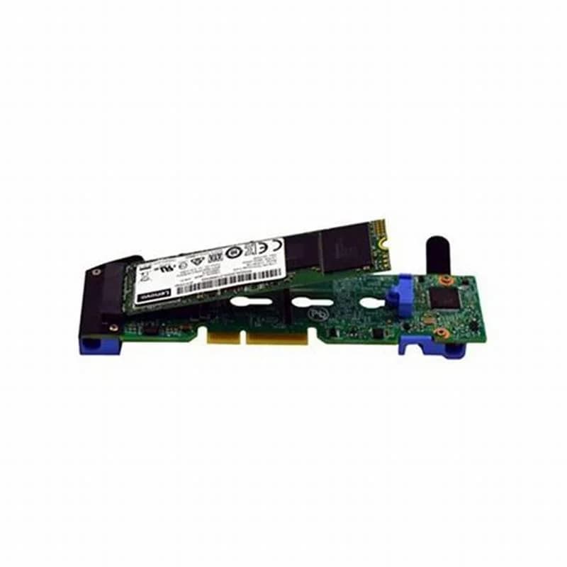 Lenovo ThinkSystem SE350 M.2 Mirroring Enablement Kit, contains the Dual M.2 Адаптер, supports 1 or 2 drives with RAID (4M17A60519)