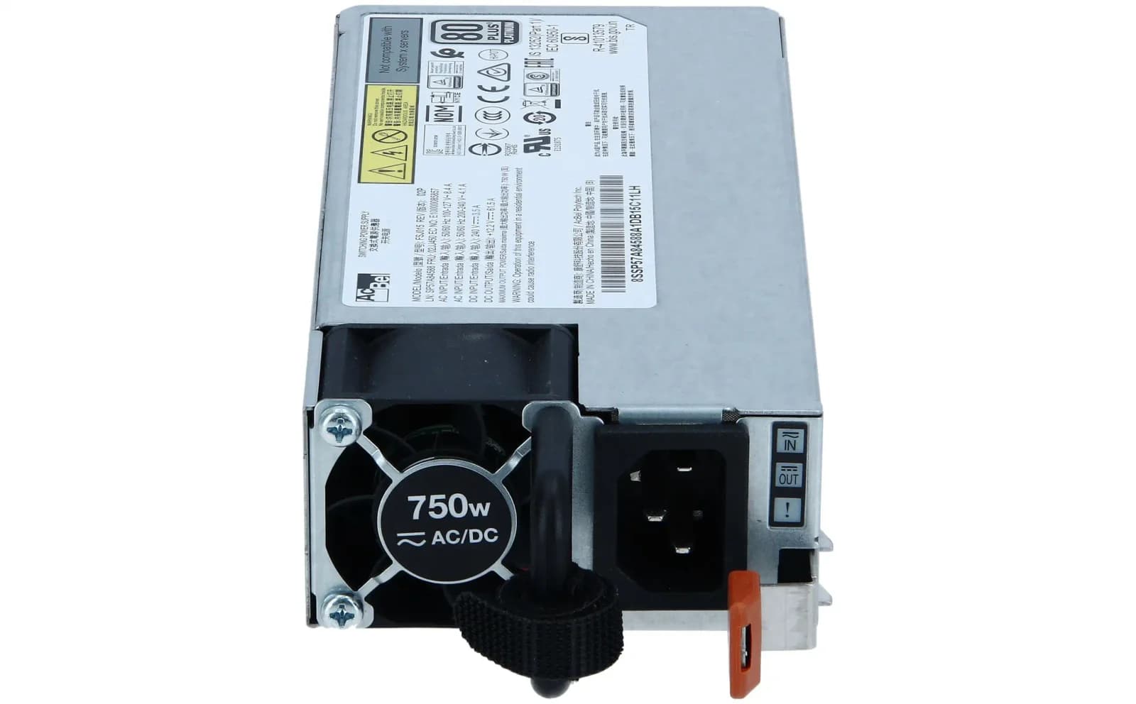 Lenovo POWER SUPPLY 750W 80 PLUS PLATINIUM (4P57A75972)