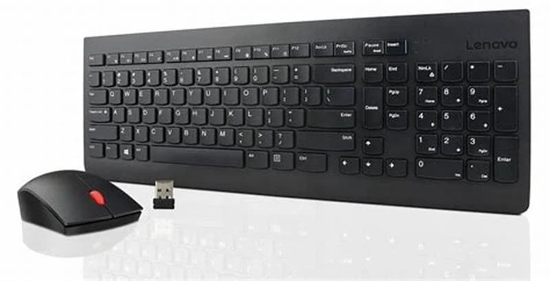 Lenovo Essential Wireless Combo, klaviatura və siçan dəsti, simsiz, 2.4 GHz, alman, QWERTZ (4X30M39472)
