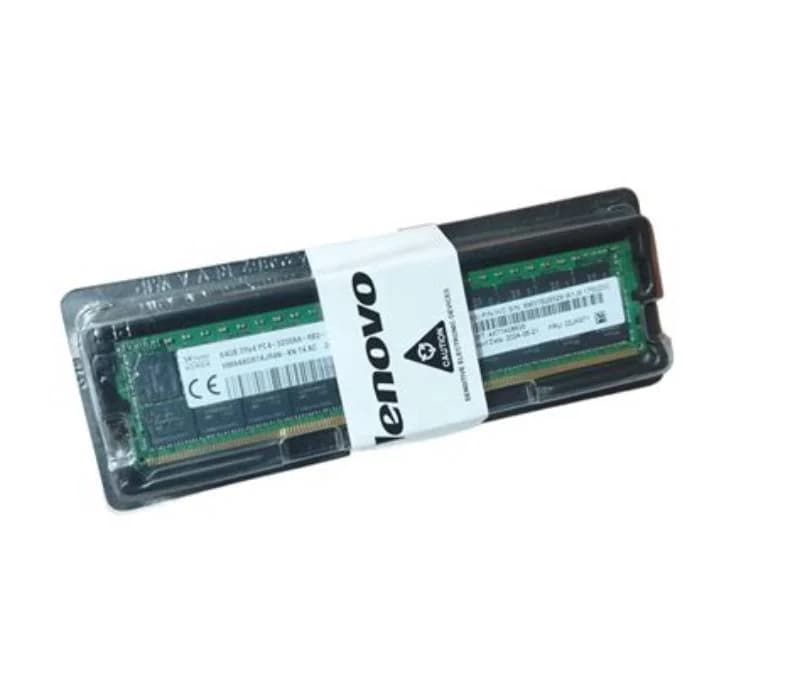 Lenovo TruDDR4, DDR4, module, 64 GB, DIMM 288-pin, 3200 MHz / PC4-25600, 1.2 V, registered, ECC (4X77A08635)