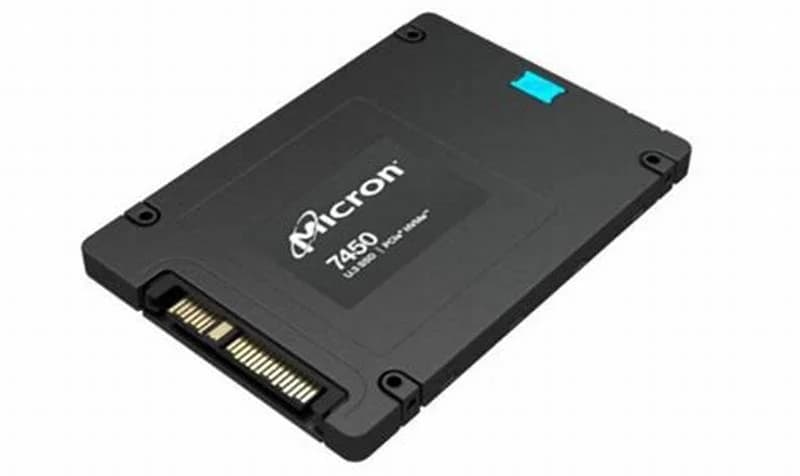 Lenovo Micron 7450 MAX, SSD, Mixed Use, encrypted, 800 GB, hot-swap, 2.5", U.3 PCIe 4.0 x4 (NVMe), 3072-bit RSA, Self-Encrypting Drive (SED) (4XB7A79639)