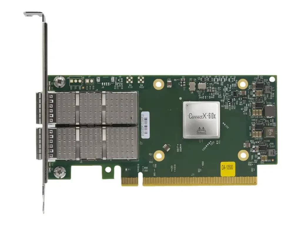 Lenovo ThinkSystem Mellanox ConnectX-6 Dx 100GbE QSFP56 2-port PCIe 4 Ethernet Адаптер (4XC7A08248)