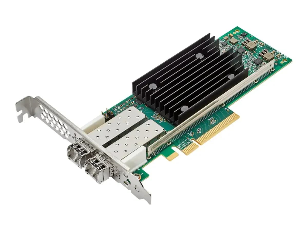 Lenovo ThinkSystem, QLogic QLE2772, 32Gb, 2-Port PCIe, Fibre Channel Адаптер (4XC7A08276)