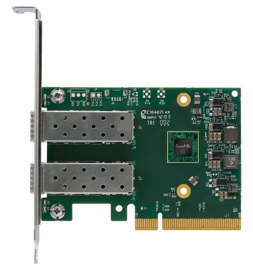 Lenovo ThinkSystem Mellanox ConnectX-6 Lx 10/25GbE SFP28 2-Port PCIe Ethernet Adapter (4XC7A62580)