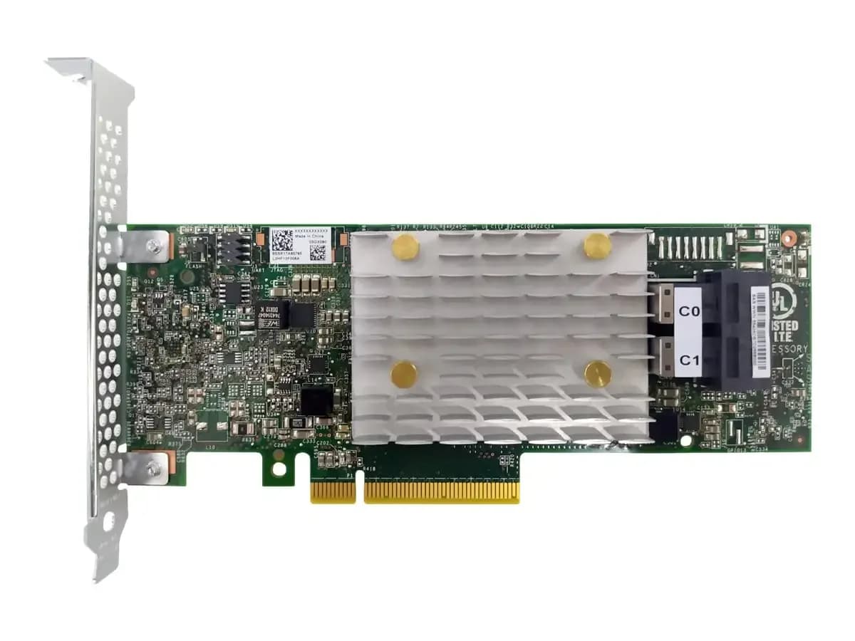 Lenovo ThinkSystem 4350-8i, Storage controller, 8 Channel, SATA 6Gb/s / SAS 12Gb/s, RAID, JBOD, PCIe 3.0 x8 (4Y37A72480)