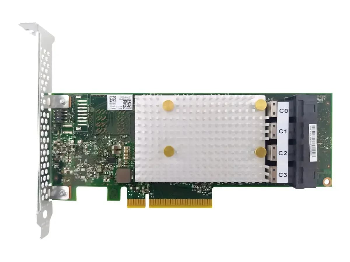 Lenovo ThinkSystem 4350-16i, Storage controller, 16 Channel, SATA 6Gb/s / SAS 12Gb/s, RAID, JBOD, PCIe 3.0 x8 (4Y37A72481)