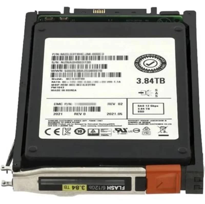 EMC 5053159, 3.84TB SSD 2.5 12G SAS 520 25 T UNITY (5053159)