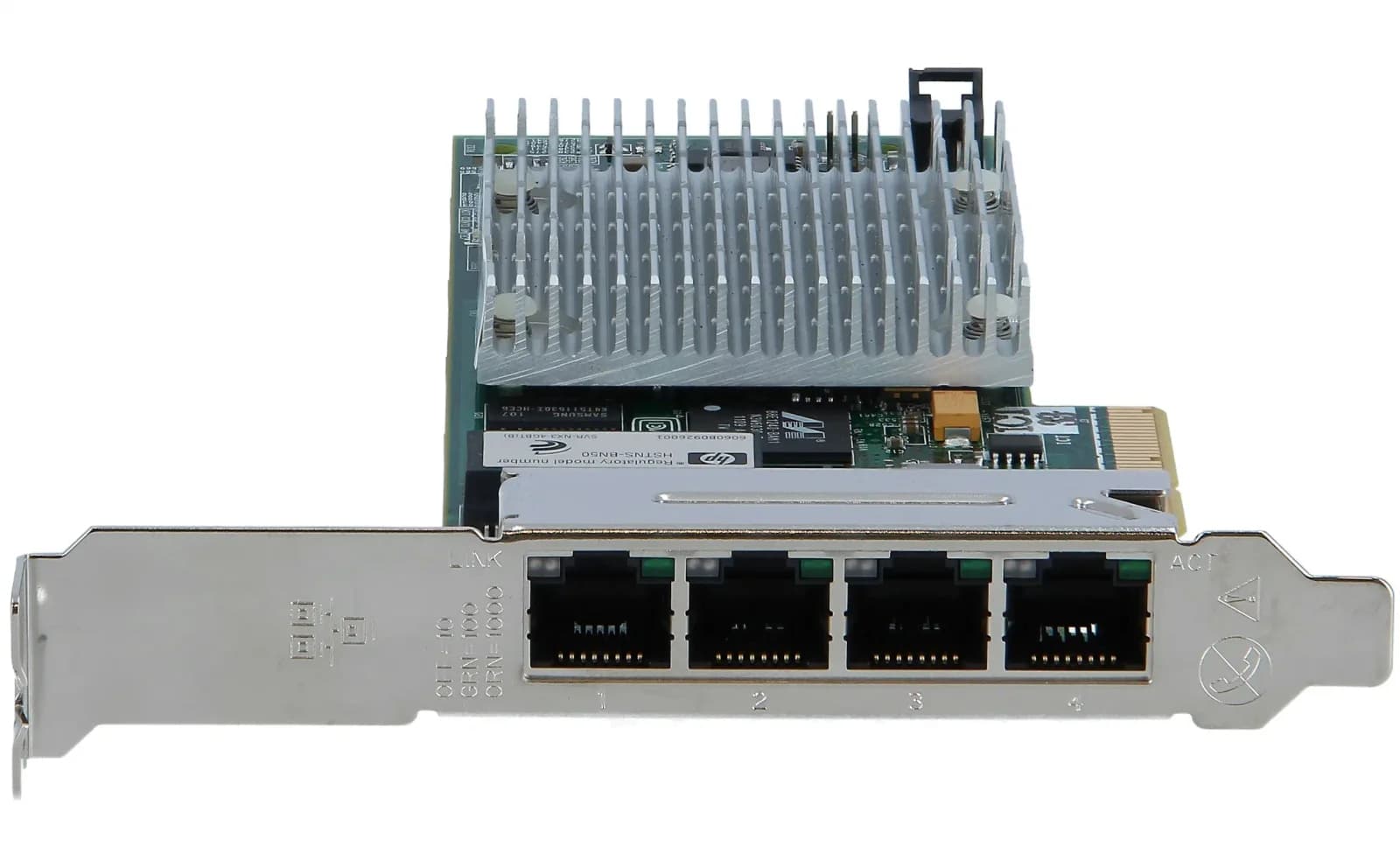 HP NC375T PCI-E 4-Port 1000T Gigabit Сервер Адаптер (538696-B21)
