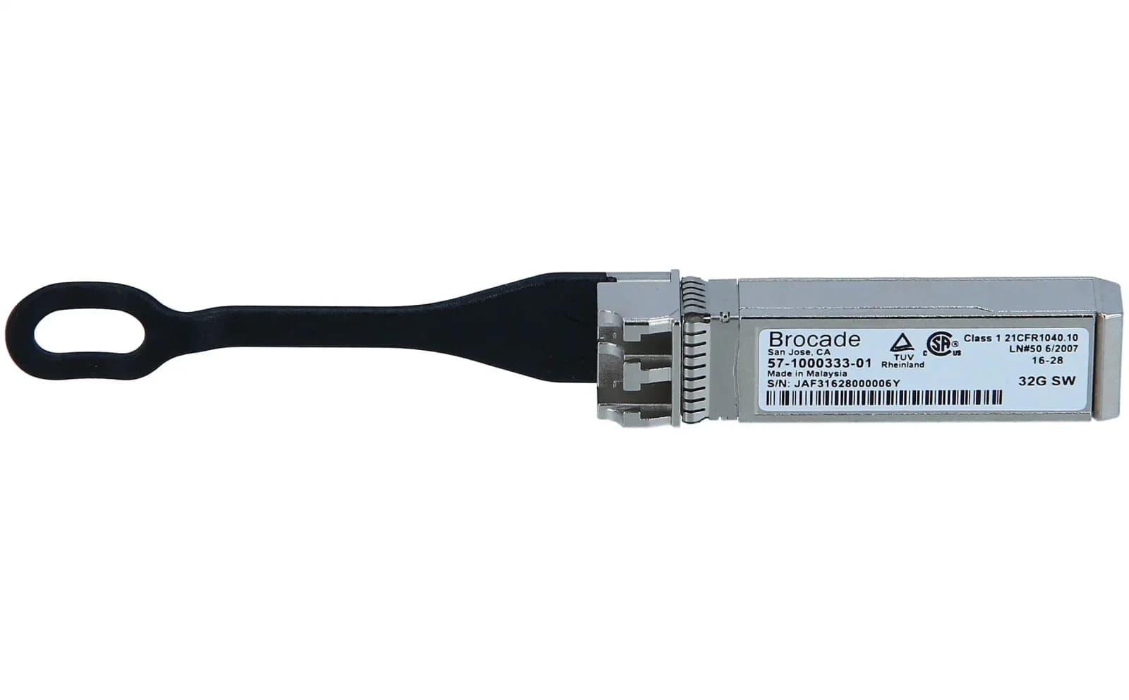 Brocade 32Gb FiberChannel SW SFP+ Transceiver (57-1000333-01)