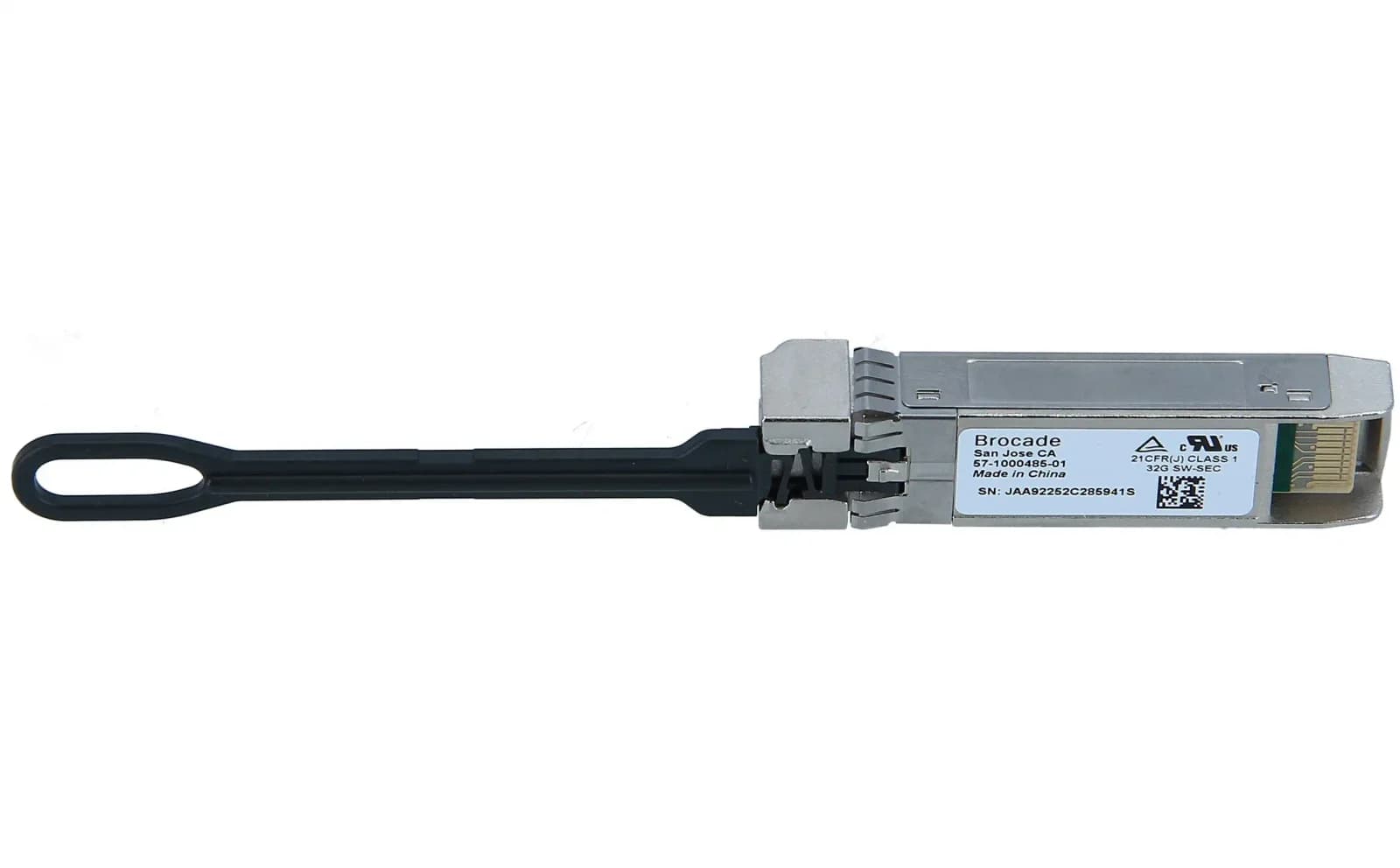 Brocade 32Gb SFP+ fibre channel SW transceiver, 100 m, 850 nm (57-1000485-01)