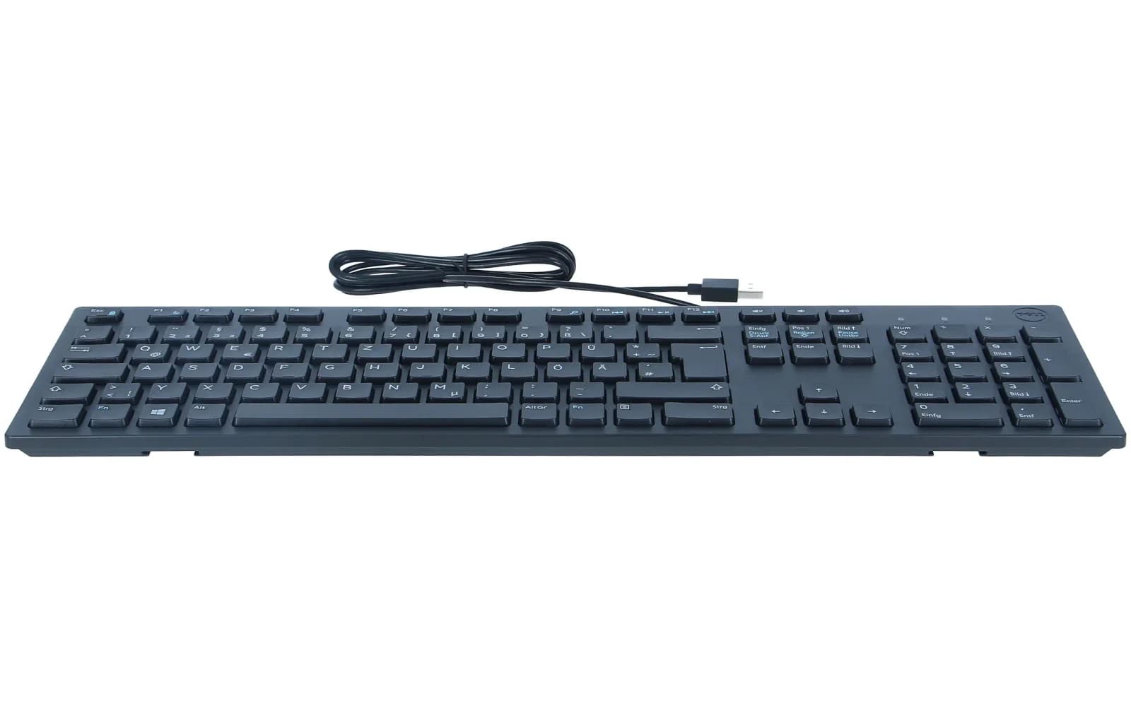 Dell KB216, Клавиатура, USB, alman QWERTZ, Black (580-ADHE)