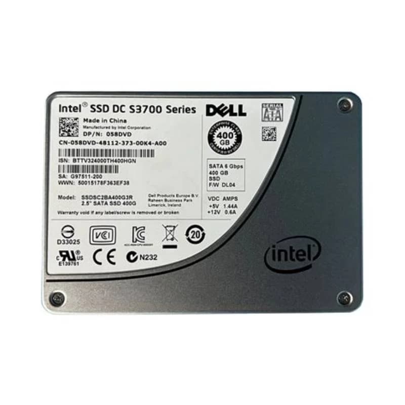 DELL 400GB 6G 2.5INCH SATA SSD (58DVD)