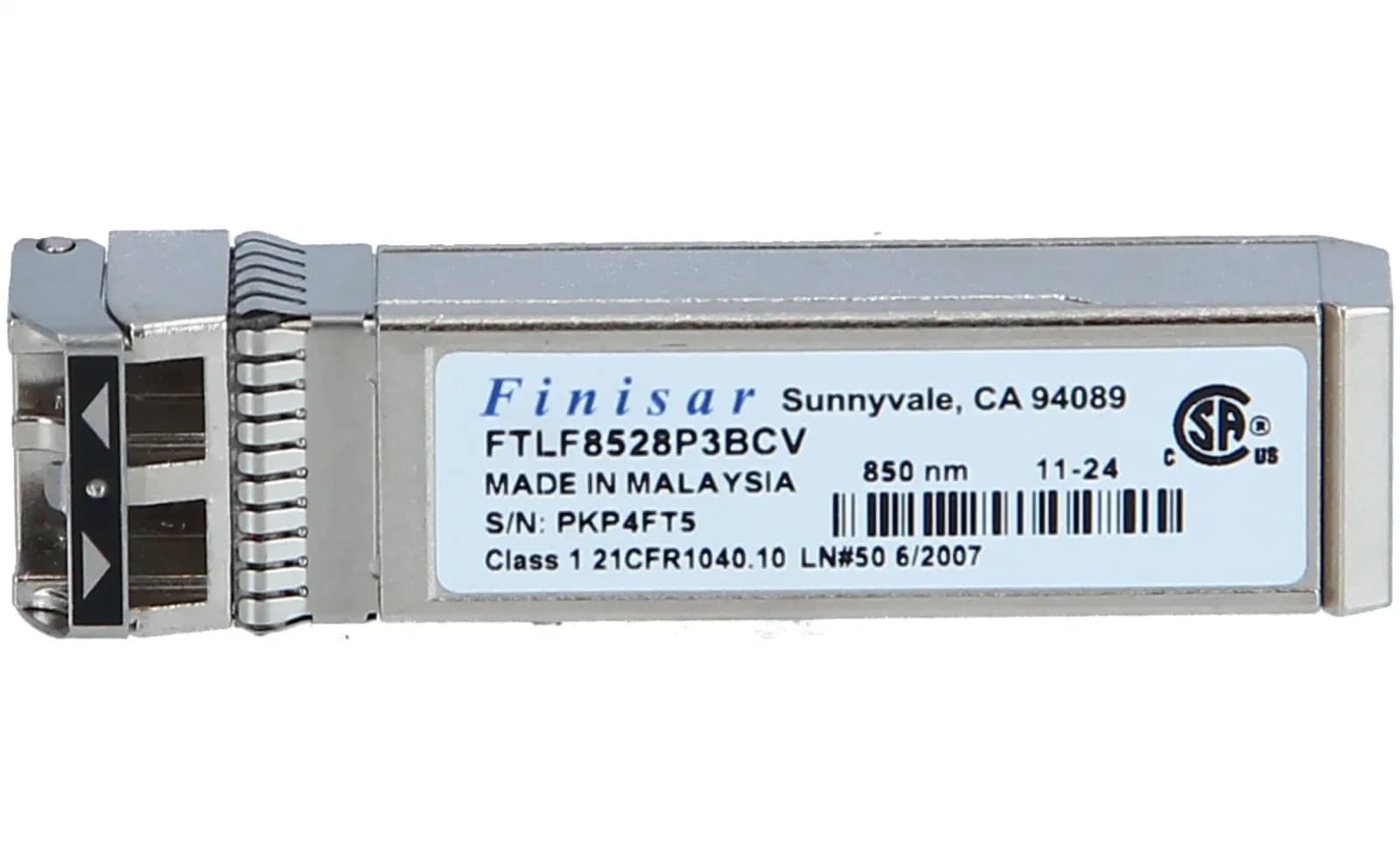 HPE HP Enterprise Transceiver XCVR 8Gb Fiber, Transceiver, Glasfaser (LWL) (592264-001)
