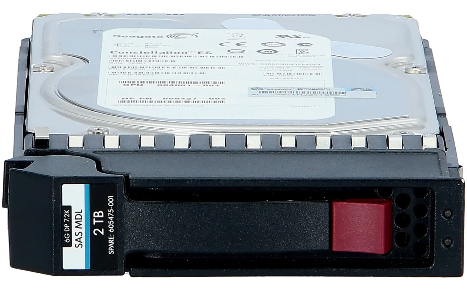 HPE 2TB 3.5" SAS 6G 7200 rpm 2000GB SAS Interne Жёсткий диск (605475-001)