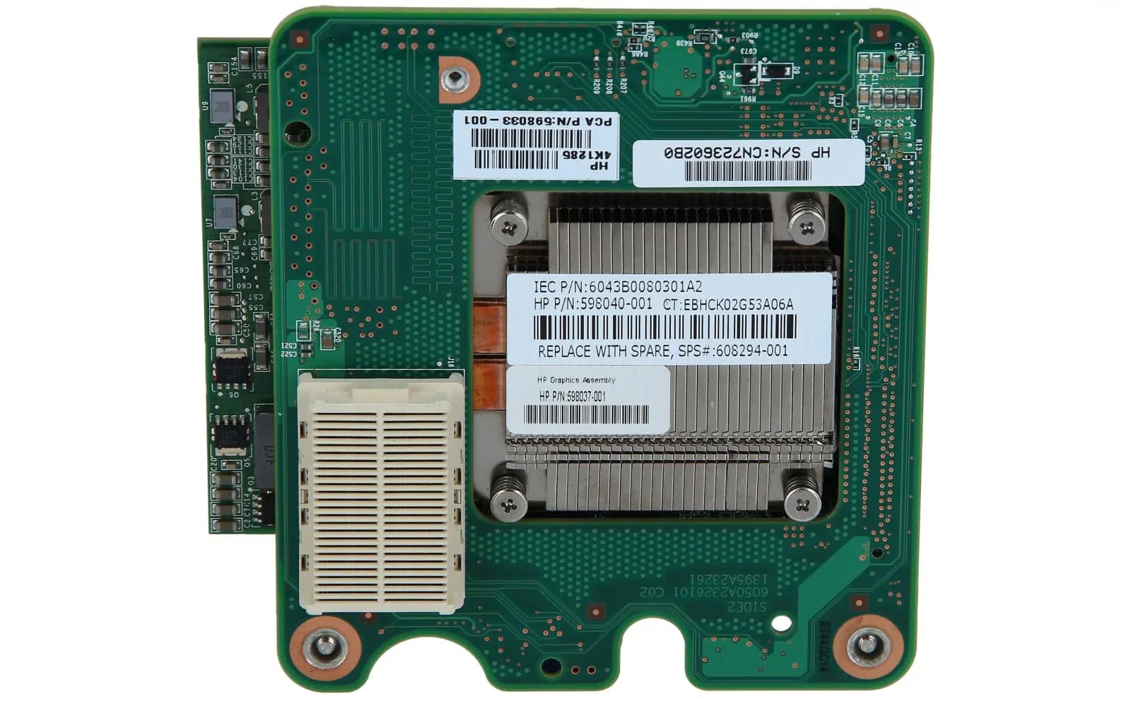 HPE NVIDIA Quadro FX 2800M, video kart, 1.024 MB GDDR3 (608294-001)