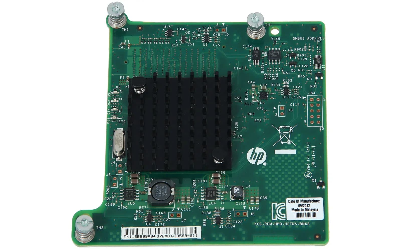 HP Ethernet 1Gb 4-port 366M Адаптер (615729-B21)