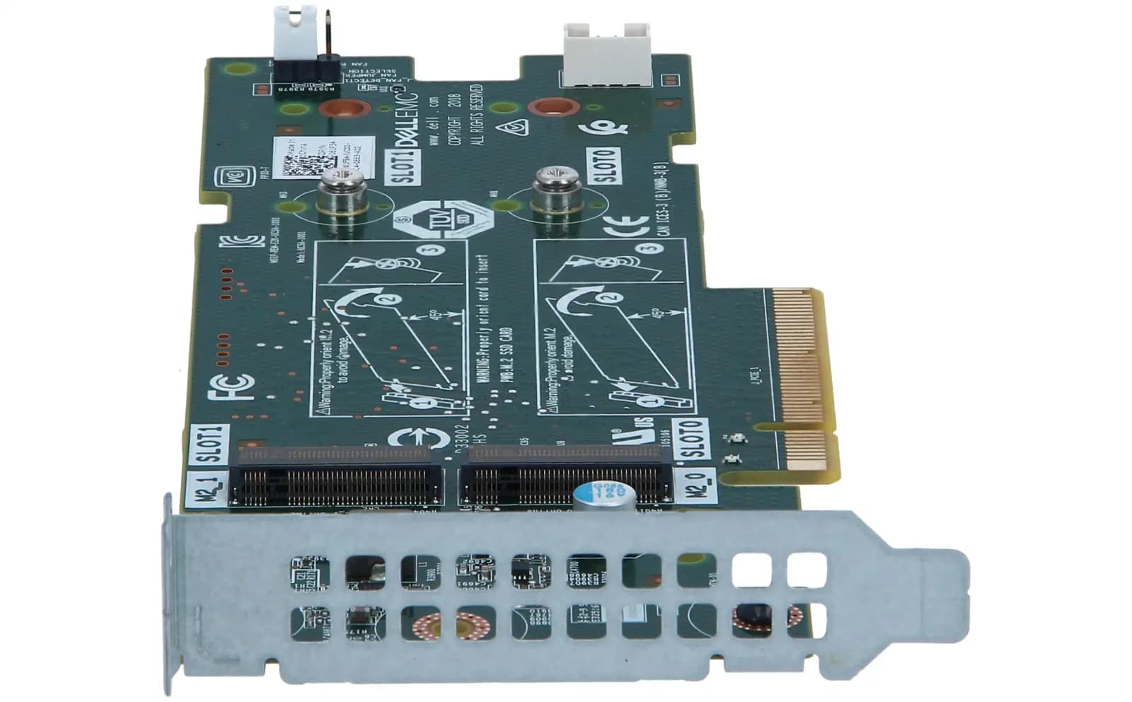 Dell BOSS M.2 Solid State Storage Адаптер PCIe Low Profile 61F54 061F54 (61F54)