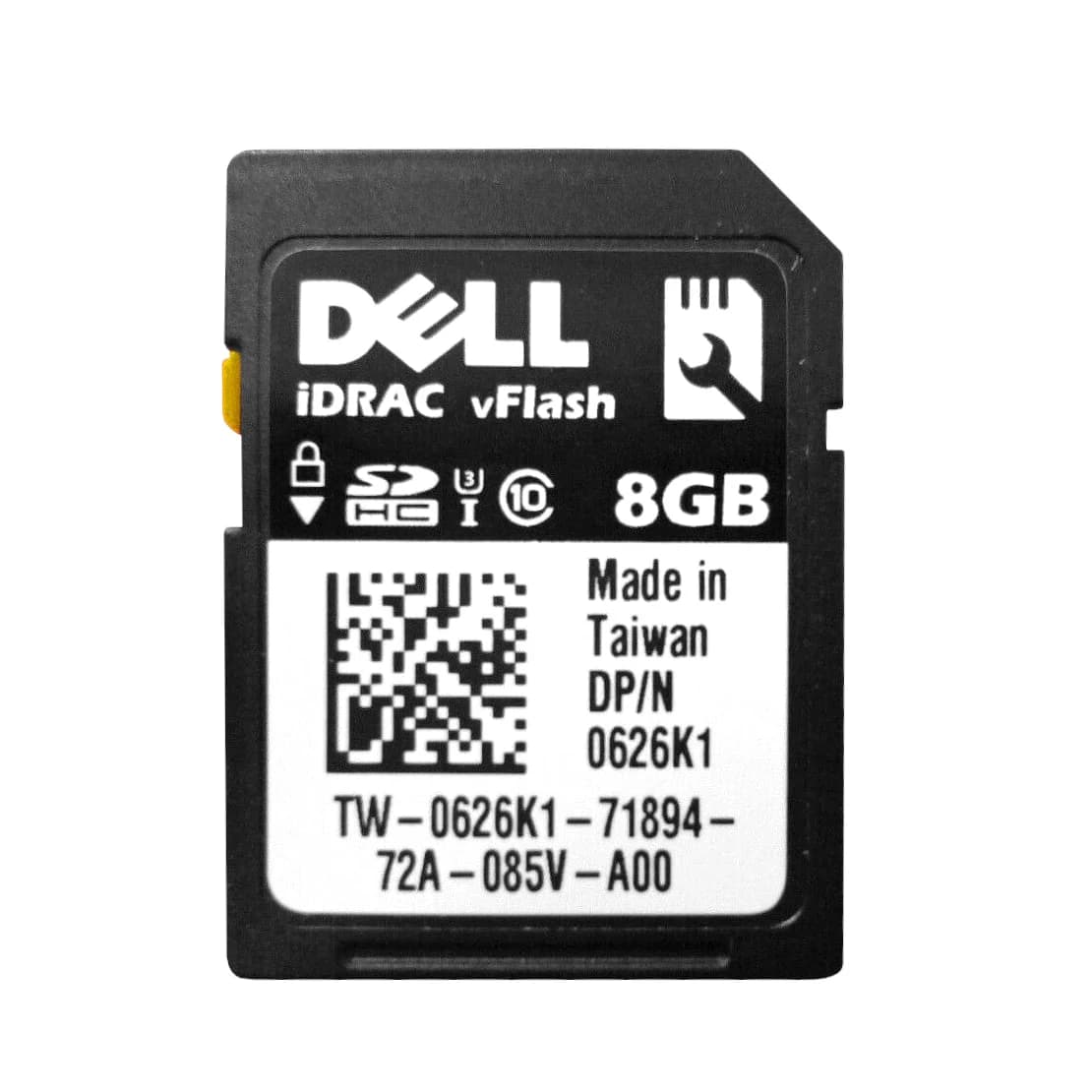 Dell iDRAC vFlash 8GB SD Card, Flash-yaddaş (626K1)