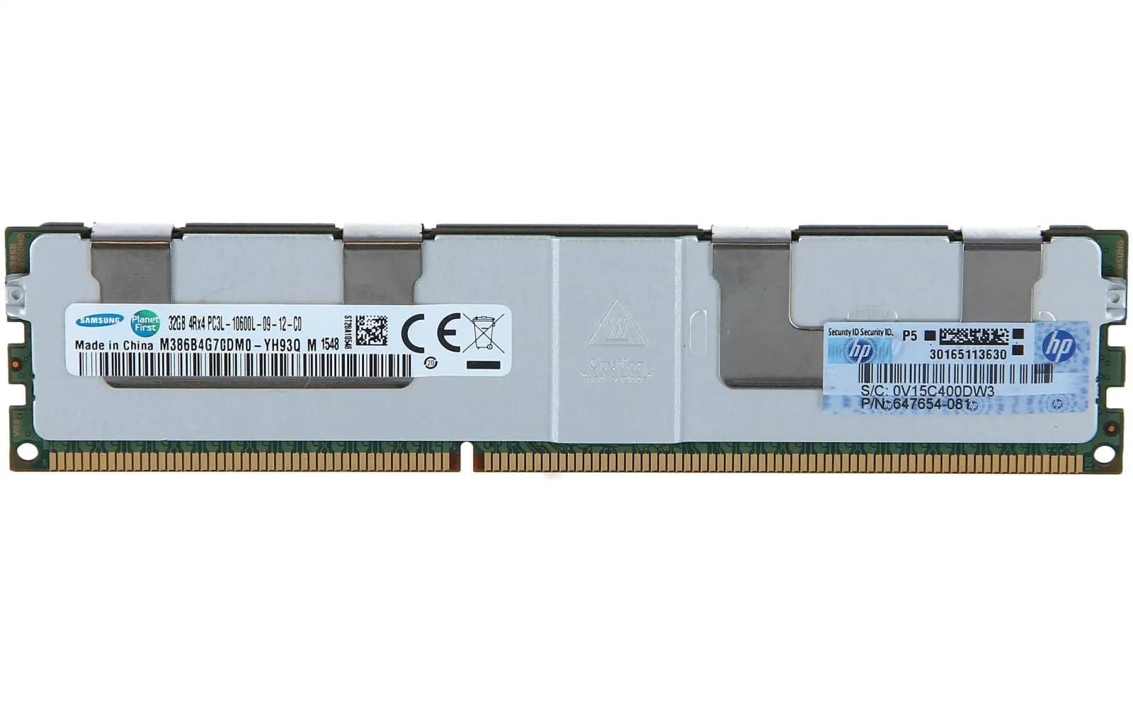 HPE 647654-081 HP 32GB (1X32GB) 4RX4 PC3L-10600L MEMORY FOR G8, 32 GB, 1.333 MHz (647654-081)