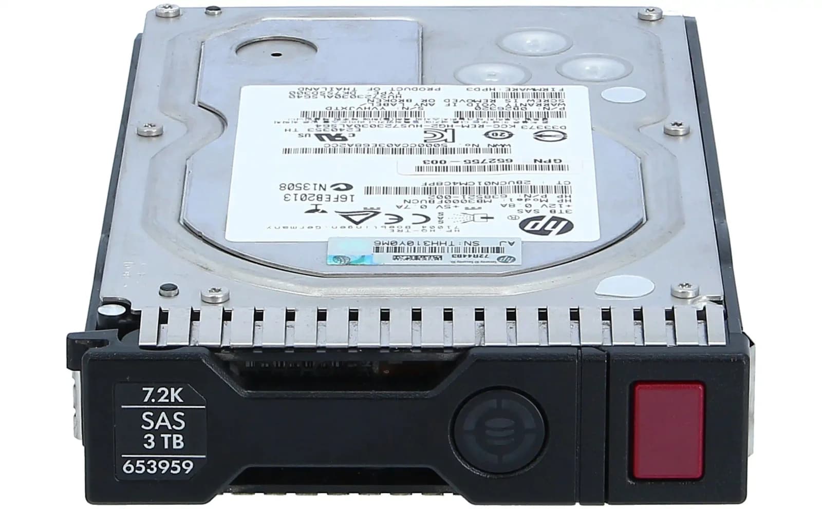 HP 3TB 6G SAS 7.2K 3.5in SC MDL HDD (652766-B21)