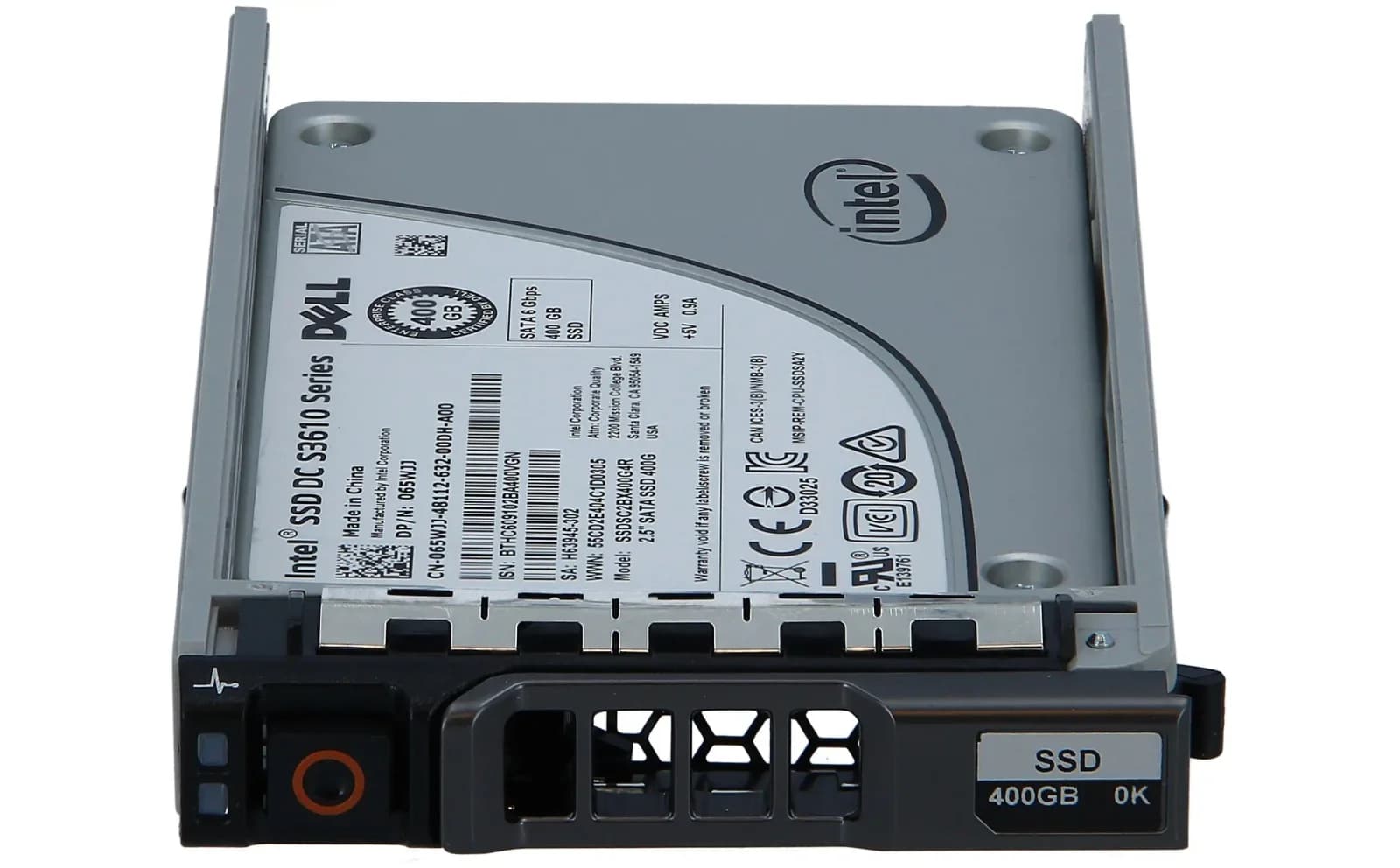 DELL 400GB SSD SFF SATA 6G MIX SSDSC2BX400G4R (65WJJ)