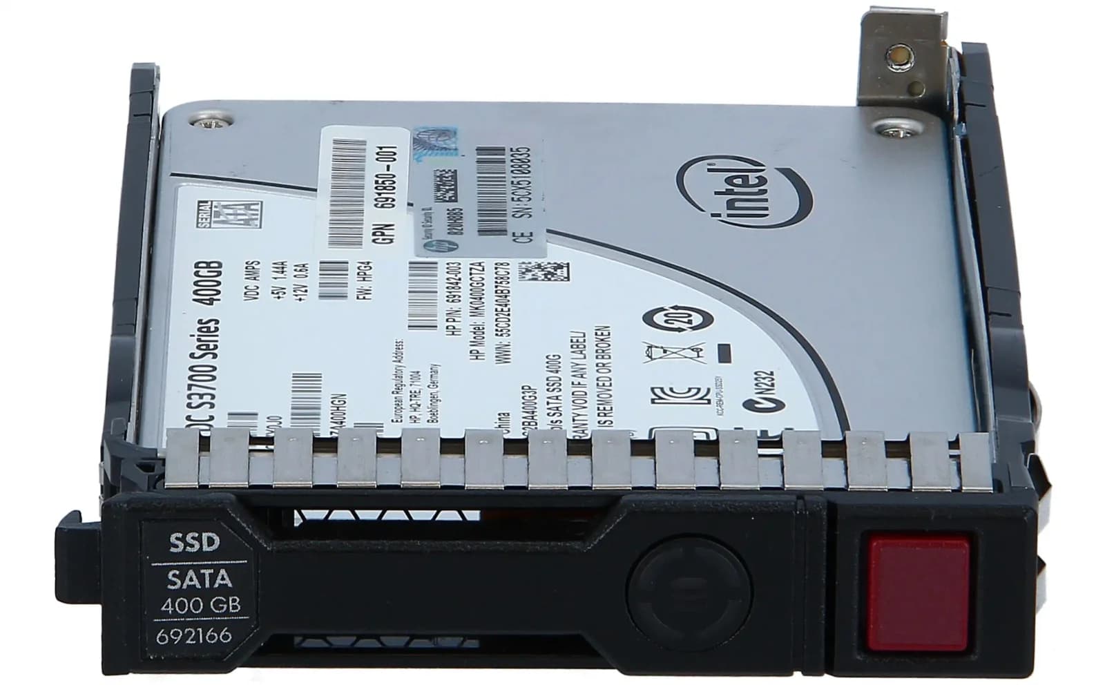 HP 400GB 6G SATA Mainstream Endurance SFF 2.5-in SC Enterprise Mainstream 3yr Wty Solid State Drive (691866-B21)