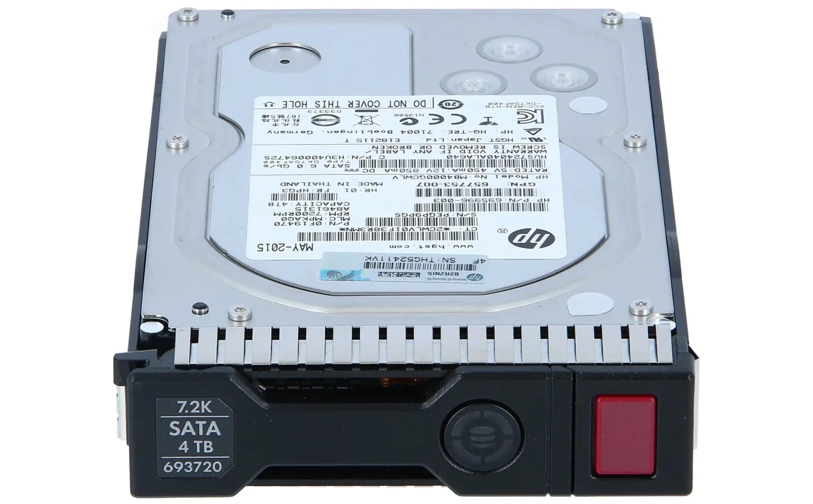 HPE Midline 3,5" SATA 4.000 GB, sərt disk, 7.200 rpm, Intern (693720-001)