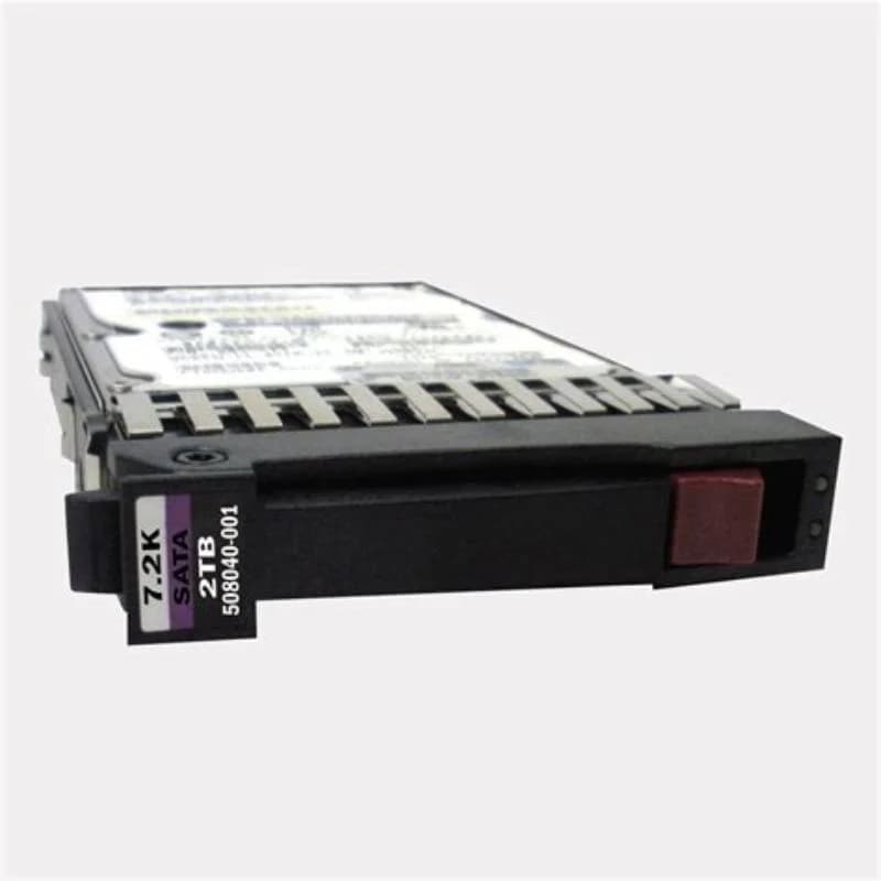 HPE 695995-001 HP 2TB 7.2K 3G MDL LFF SATA HDD, Жёсткий диск, Serial ATA (695995-001)