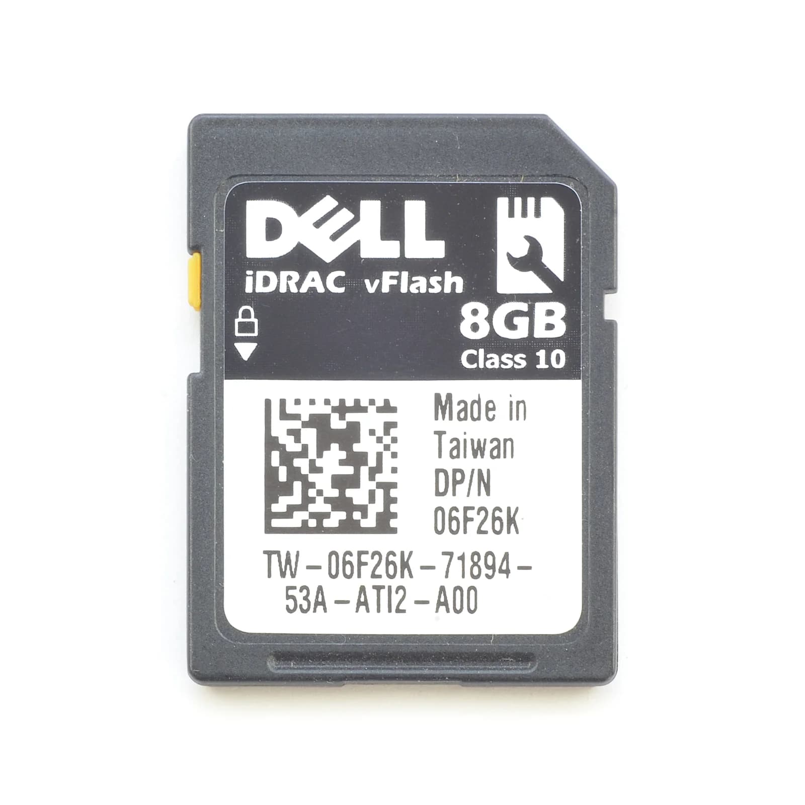 Dell vFlash 8GB SD Card FOR iDRAC (6F26K)