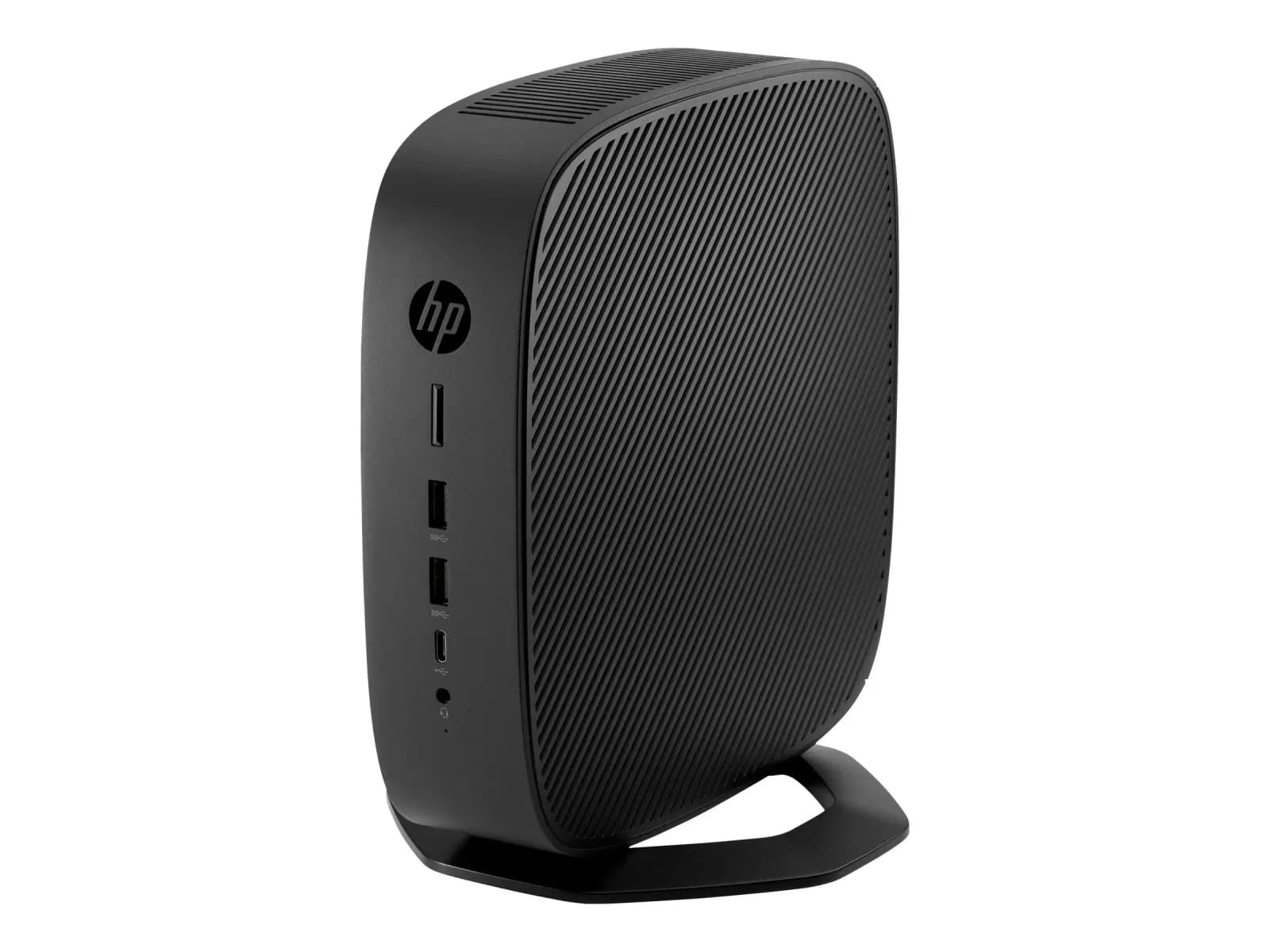 HP t740, Thin Client, SFF, 1 x Ryzen Embedded V1756B / 3.25 GHz, RAM 8 GB, Flash 32 GB, Radeon Vega 8, GigE (6TV51EAABD)