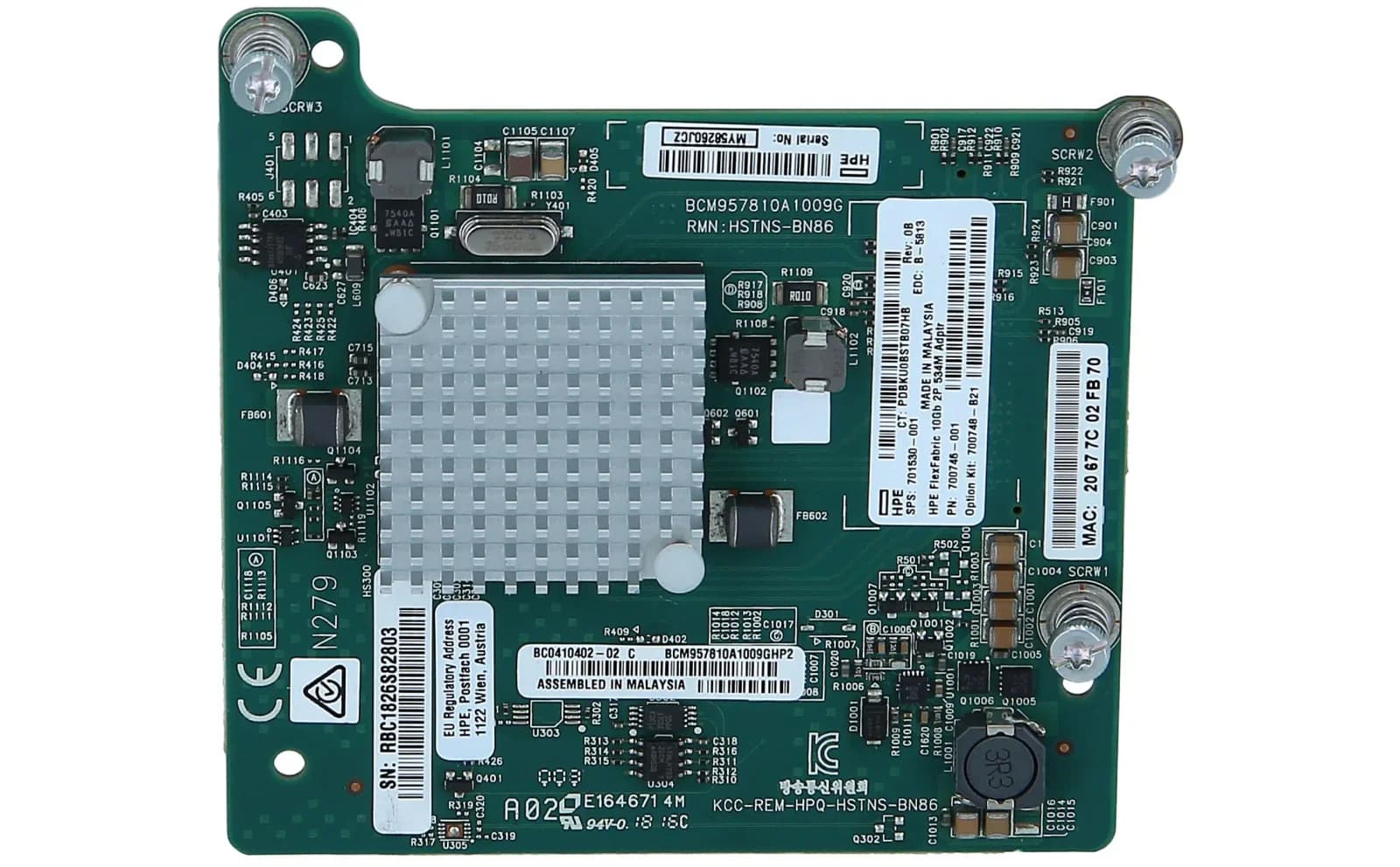 HP FlexFabric 10Gb 2-port 534M Adapter (700748-B21)