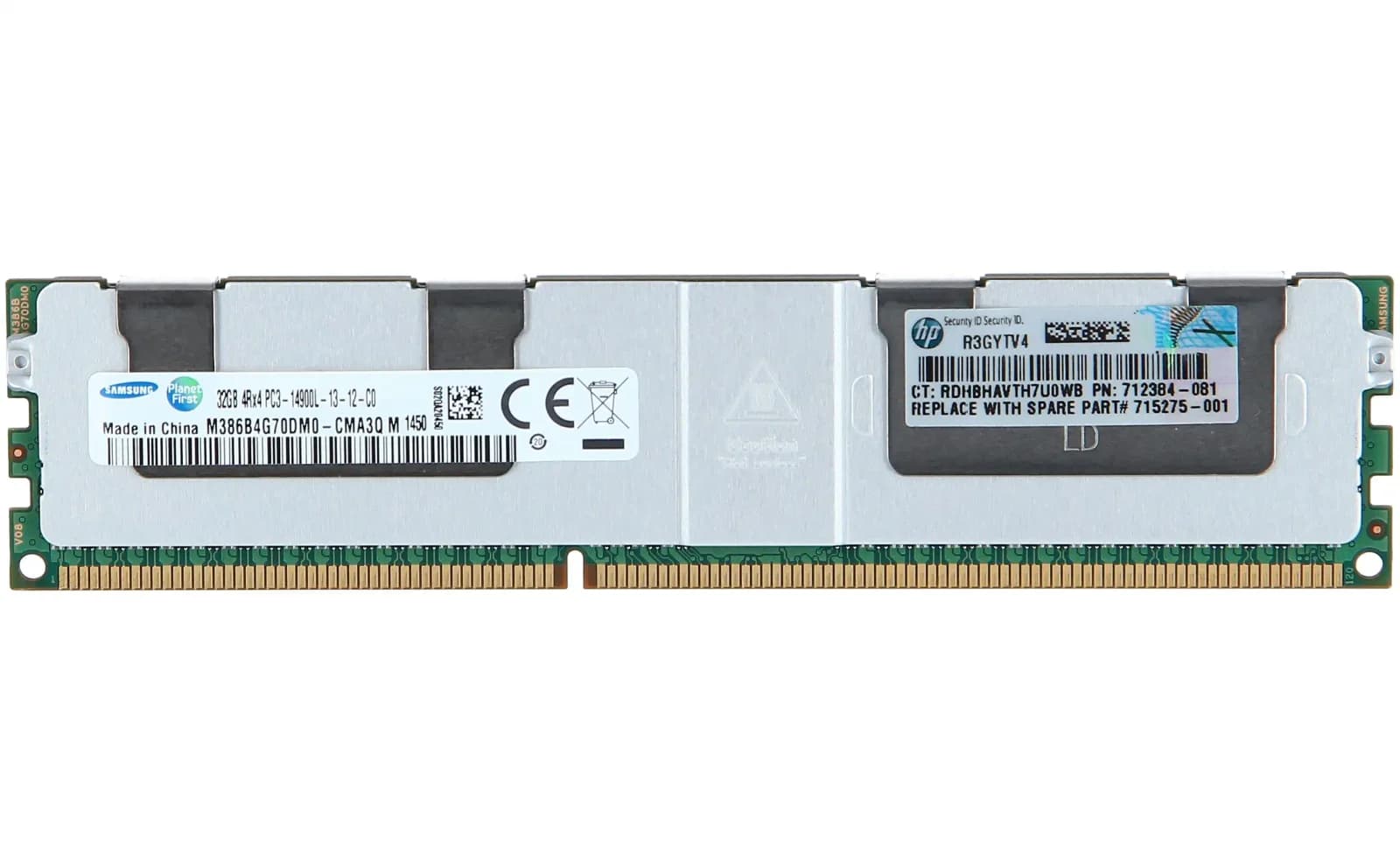 HP 32GB 4Rx4 PC3-14900L-13 Kit (708643-B21)