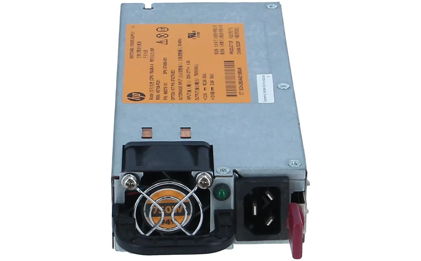 HP 750W Common Slot 277VAC Hot Plug Power Supply Kit (717364-B21)