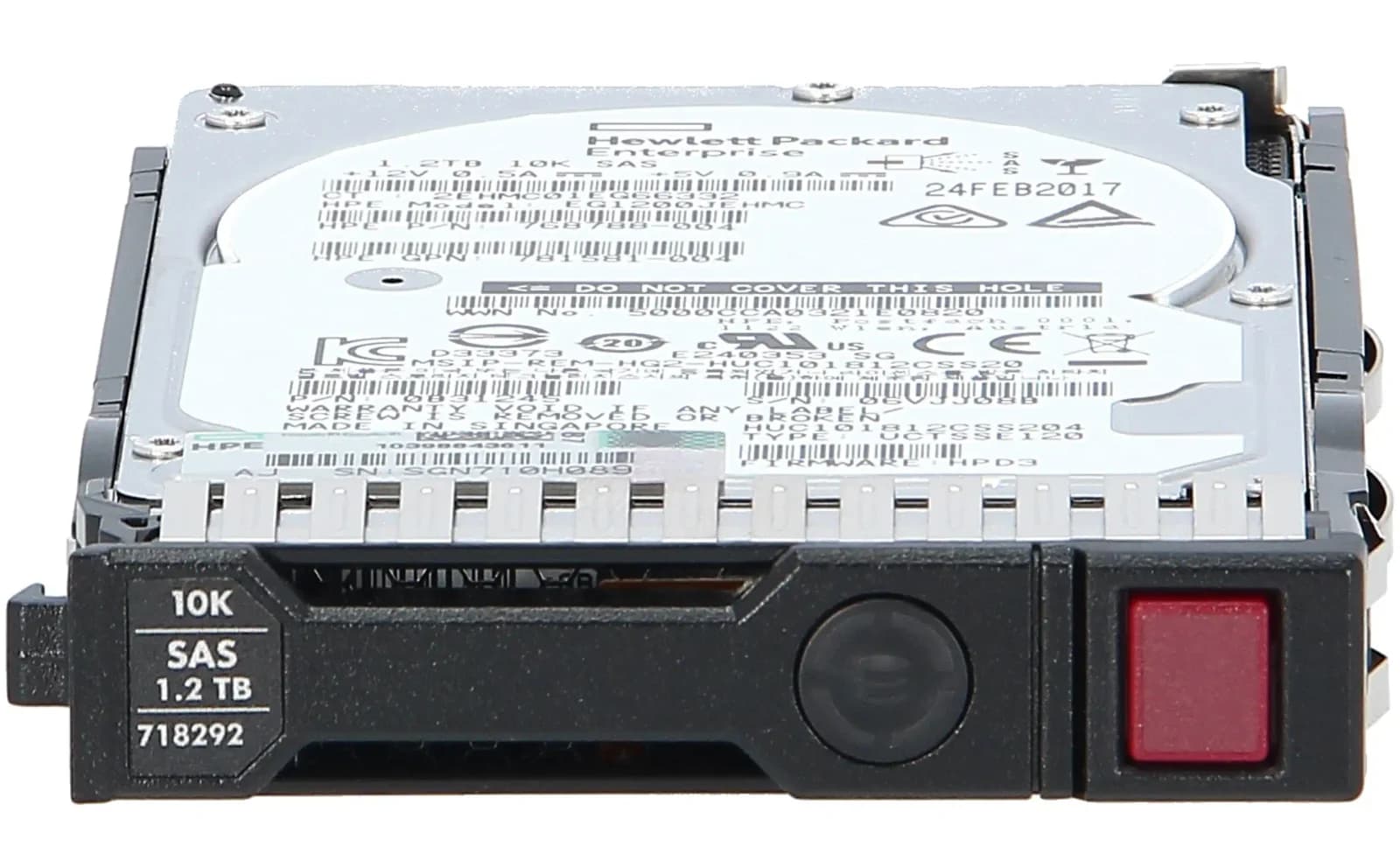 HP 1.2TB 6G SAS 10K rpm SFF (2.5-inch) SC Dual Port Enterprise 3yr Hard Drive (718162-B21)