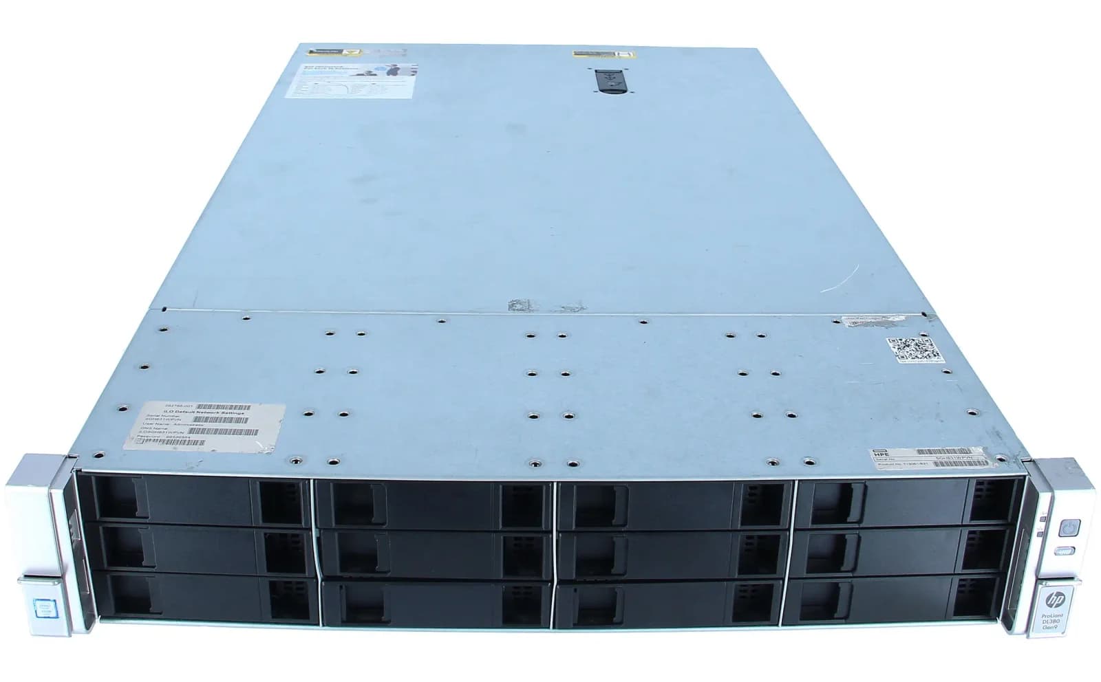 HPE ProLiant DL380 Gen9, Сервер, Rack-Montage, 2U, zweiweg, keine CPU, RAM 0 GB, SATA, Hot-Swap 8.9 cm (3.5") (719061-B21)