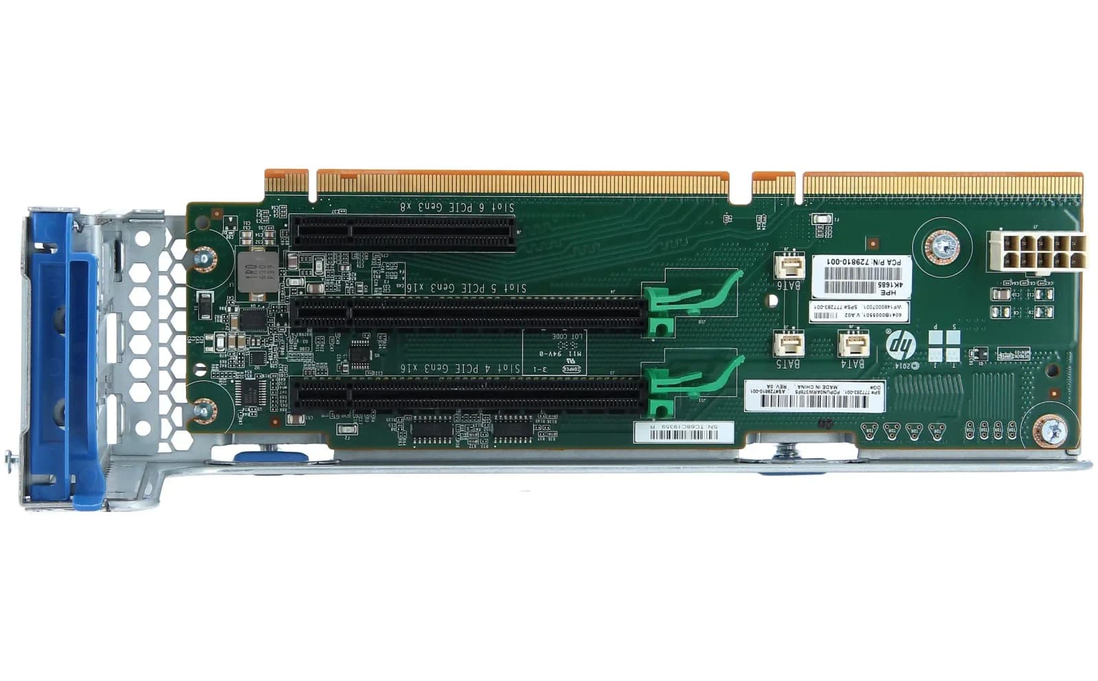 HP DL380 Gen9 Secondary 3 Slot GPU Ready Riser Kit (719073-B21)
