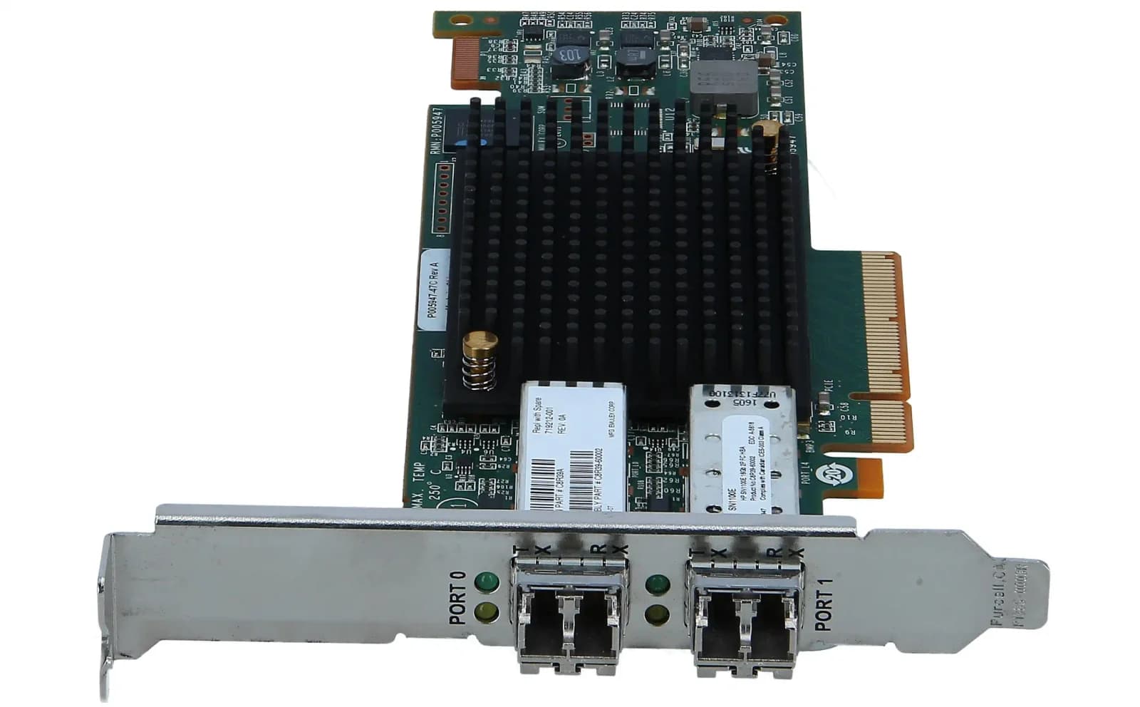HPE StoreFabric SN1100E, Hostbus-Адаптер, PCI Express 3.0 x8 Low Profile (719212-001)