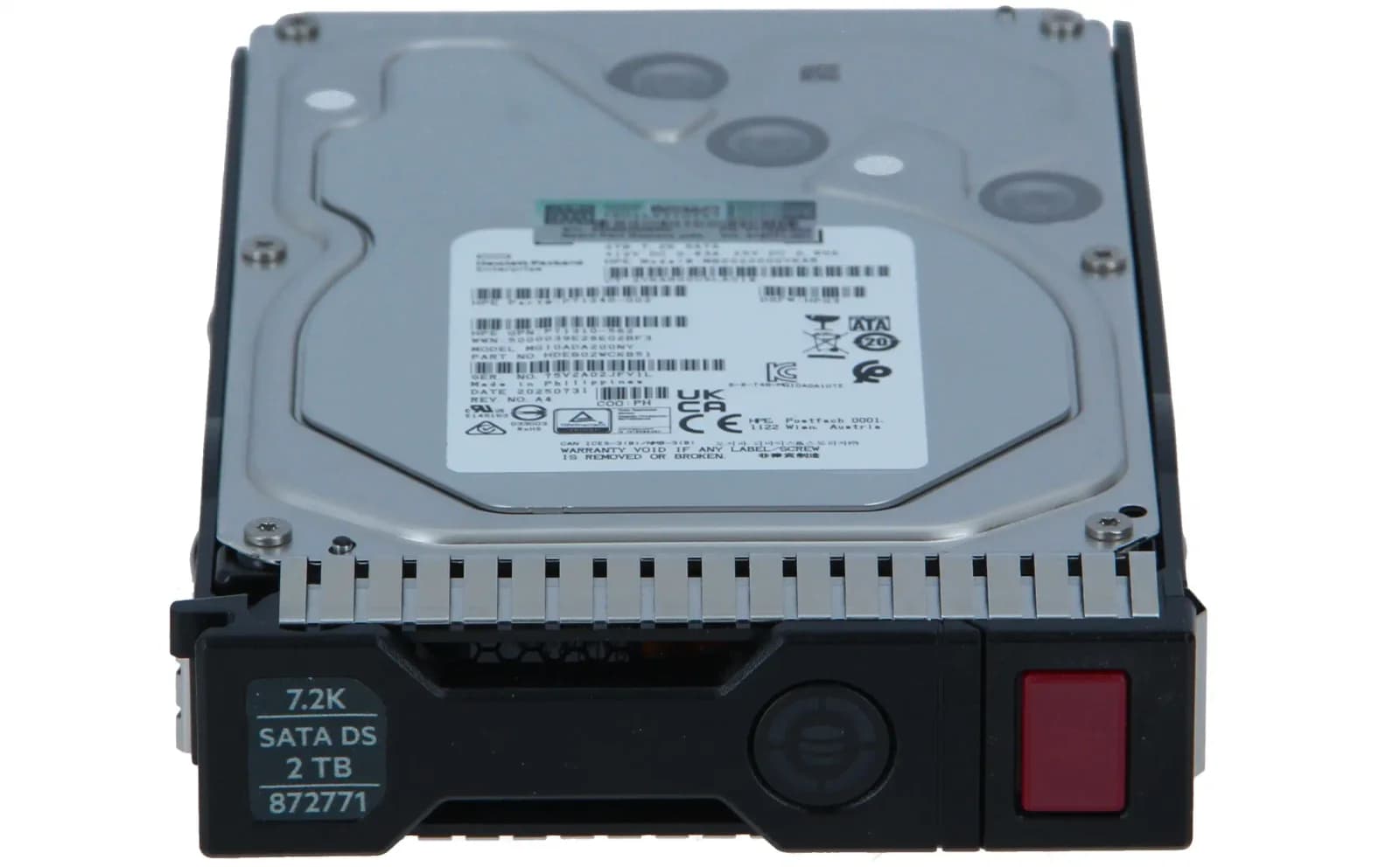 HPE HP Enterprise HDD 2TB 7200rpm SATA 3.5" 6G MDL SC, Жёсткий диск, Serial ATA (728760-001)