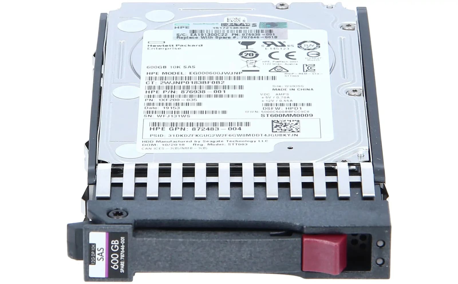 HPE 730702-001 600GB SAS Interne Жёсткий диск (730702-001)